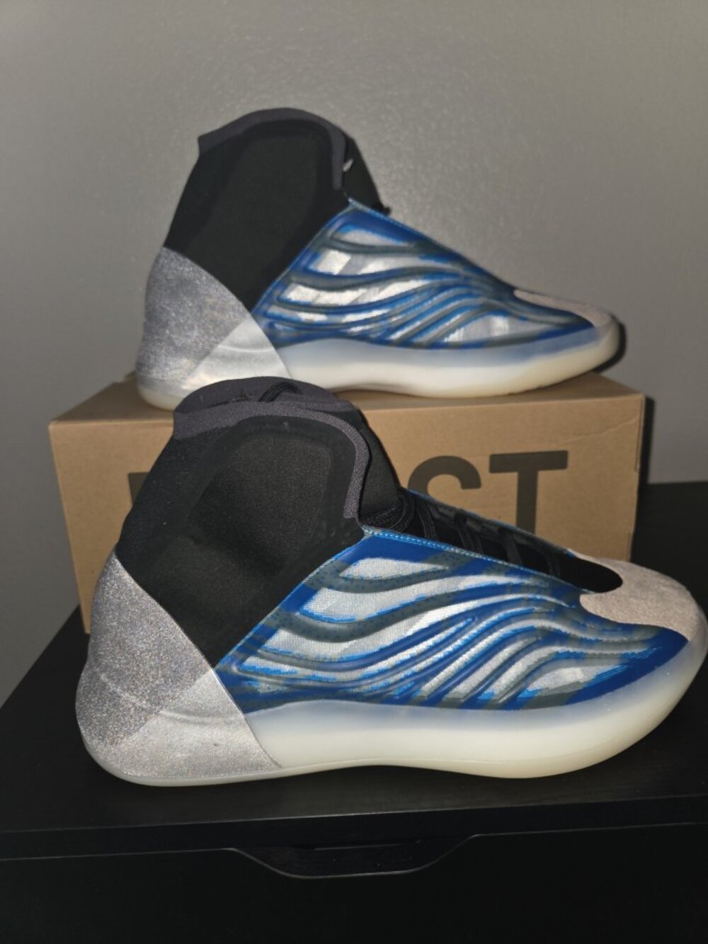 Adidas Yeezy Basketball Quantum Frozen Blue GX5049 Size 13.5 BNIB
